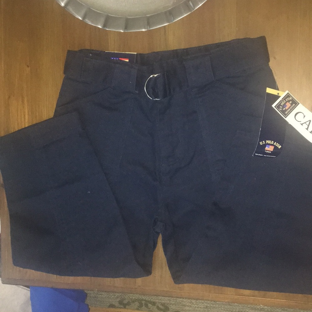 🎀 girl’s adjustable waist Capri pants